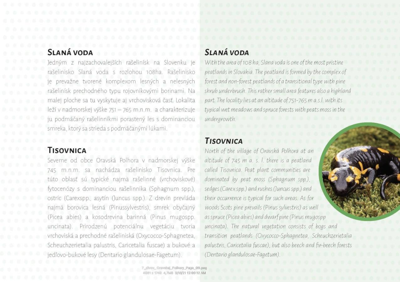 Apartman Na Hranici Oravská Polhora エクステリア 写真